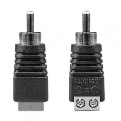 CONECTOR RCA MACHO CONEX 1000 10 UND. INTELBRAS 4568012