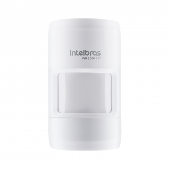 SENSOR DE MOVIMENTO INFRAVERMELHO PASSIVO SEM FIO IVP 8000 PET INTELBRAS 4541034