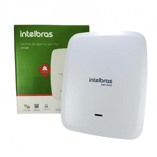CENTRAL ALARME MONITORADA SEM FIO AMT 8000 LITE INTELBRAS 4543590