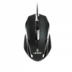 MOUSE COM FIO LEHMOX USB 3.0 LEY-1504 1600DPI PRETO