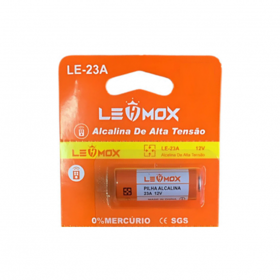 BATERIA 23A ALCALINA LEHMOX 12V 1 UNI BATERIA 23A ALCALINA LEHMOX 12V 1 UNI