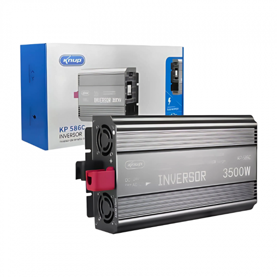INVERSOR 3500W ONDA SENOIDAL PURA 24VDC 220V 3500W KP 586C KNUP INVERSOR 3500W ONDA SENOIDAL PURA 24VDC 220V 3500W KP 586C KNUP