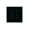 INTERRUPTOR INTELIGENTE TOUCH WIFI EWS 1006 PRETO 6 TECLAS INTELBRAS 4850027