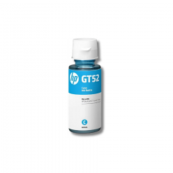 REFIL DE TINTA HP GT52 CIANO 70ml 1LN