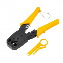 ALICATE PARA CRIMPAGEM RJ45/RJ11/RJ12 BOM 1703 BOMVINK
