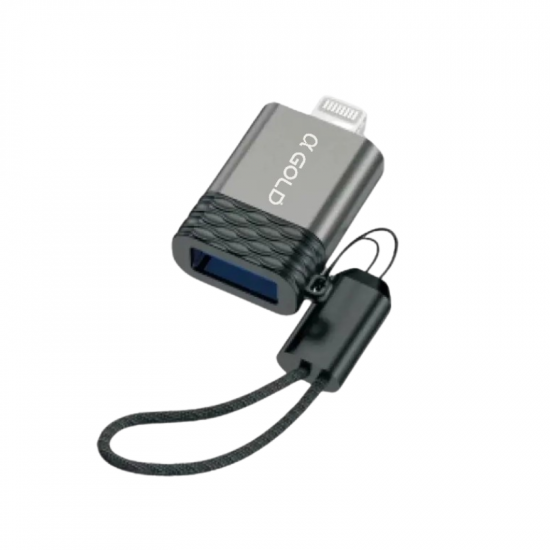 ADAPTADOR IOS GOLD LIGHTNING PARA USB CBA-22 OTG ADAPTADOR IOS GOLD LIGHTNING PARA USB CBA-22 OTG