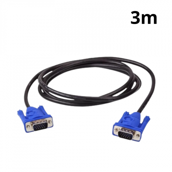 CABO VGA MACHO X VGA MACHO 3M CABO VGA MACHO X VGA MACHO 3M
