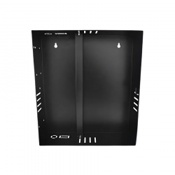 CAIXA METALICA MINI FINE 350X400X108MM MAX METAL PRETO