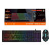 TECLADO E MOUSE GAMER COM FIO RGB LEY-2074 LEHMOX PRETO