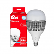 LAMPADA BULBO LED KIAN 65W BIVOLT BRANCA FRIA E40 6500K