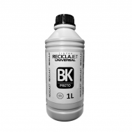 TINTA UNIVERSAL RECICLAJET  INK JET HP EPSON PRETA 1 LT DER 4
