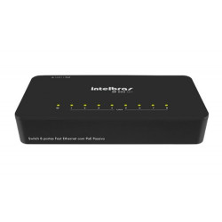 SWITCH 8P 10/100 FAST SF 800 Q+ INTELBRAS 4760020
