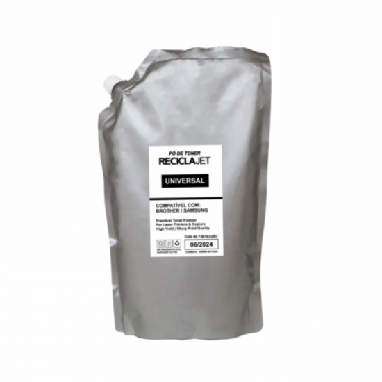 PO PARA TONER BROTHER UNIV. RECICLAJET 1KG PO PARA TONER BROTHER UNIV. RECICLAJET 1KG