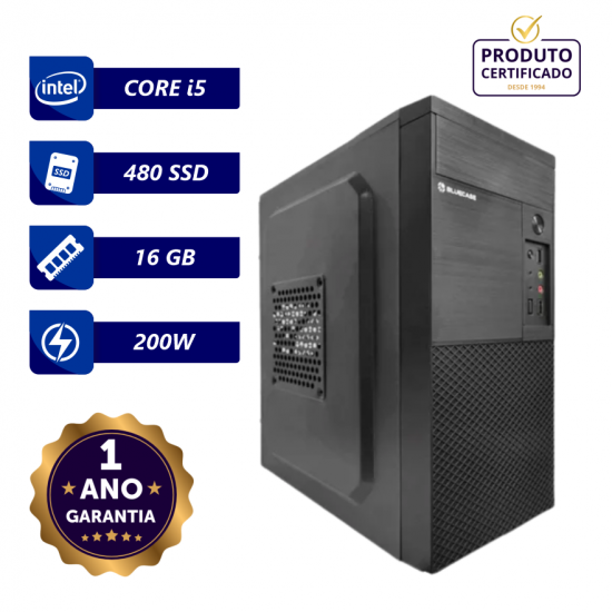 CPU INTEL CORE I5 3.1GHz 16GB 480GB SSD