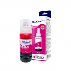 REFIL UNIVERSAL RECICLAJET MAGENTA 70ML