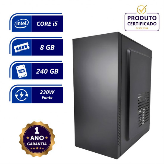 CPU INTEL CORE I5 9400 2.9GHz 8GB 240GB SSD CPU INTEL CORE I5 9400 2.9GHz 8GB 240GB SSD