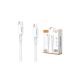 CABO PARA CELULAR USB-C/USB-C BRANCO 1M CB51 60W OIGOLD CABO PARA CELULAR USB-C/USB-C BRANCO 1M CB51 60W OIGOLD