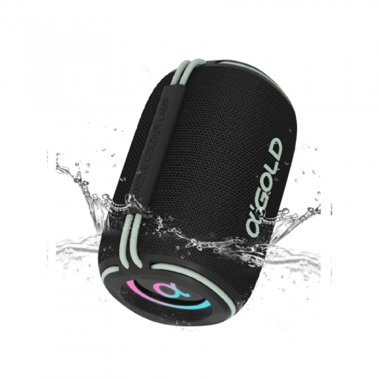 CAIXA DE SOM BLUETOOTH IGOLD TWS  IPX6 15W CINZA SM-33