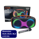 CAIXA DE SOM 1000W AMPLIFICADA HEYLI  HY2603B BT USB LIG TWS  BATERIA