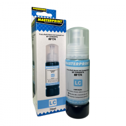REFIL DE TINTA CYAN LIGTH MASTER EPSON MP T74 LC 70ML