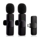 MICROFONE DE LAPELA DUPLO SEM FIO FOR TYPE-C WIRELESS MICROPHONE MICROFONE DE LAPELA DUPLO SEM FIO FOR TYPE-C WIRELESS MICROPHONE