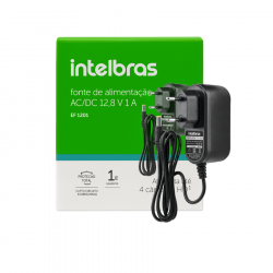 FONTE DE ALIMENTACAO EF 1201 12,8V 1A INTELBRAS 4820016