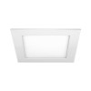 LUMINARIA LED 18W EMBUTIR QUADRADA ELGIN BRANCA FRIA 6500K