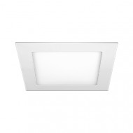 LUMINARIA LED 18W EMBUTIR QUADRADA ELGIN BRANCA FRIA 6500K