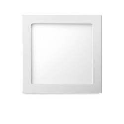 LUMINARIA LED 18W EMBUTIR QUADRADA ELGIN BRANCA FRIA 6500K