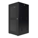 RACK 19POL. 24U 570MM PARA PISO ACR/SOLDA MAX METAL PRETO