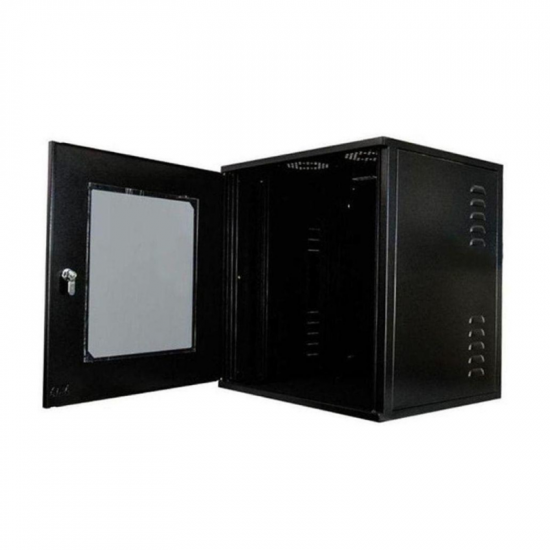 RACK 19POL. 12U 470MM PARA PAREDE ACR/SOLDA MAX METAL PRETO