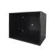 MINI RACK 19POL. 8U 350MM ACR MAX METAL PRETO