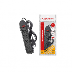 FILTRO DE LINHA 4T MEGATRON PRETO