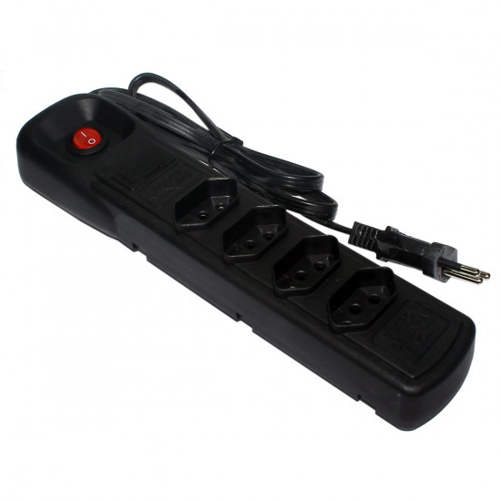 FILTRO DE LINHA 4T MEGATRON PRETO