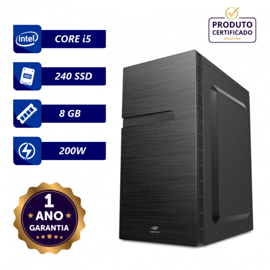 CPU INTEL CORE I5 11400 2.6GHZ 8GB 240GB SSD