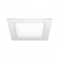 LUMINARIA LED 24W EMBUTIR QUADRADO ELGIN BRANCA FRIA 6500K