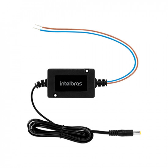 FONTE DE ALIMENTAÇÃO 12,8V 1A INTELBRAS AUT AC/DC EF 1201- TEM