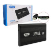 CASE PARA HD SATA 2.5 KNUP HD USB KP-HD001 PRETA
