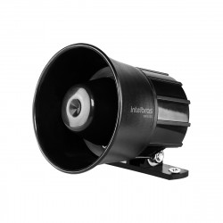 SIRENE COM FIO 105DB SIR 1000 PRETA INTELBRAS 4543545
