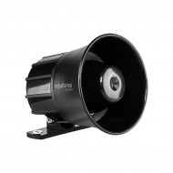 SIRENE COM FIO 105DB SIR 1000 PRETA INTELBRAS 4543545