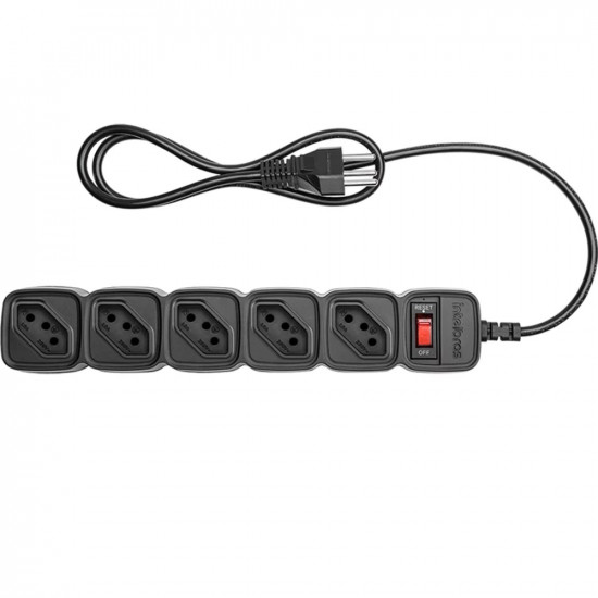 FILTRO DE LINHA 5T EPE 205 PRETO INTELBRAS 4824201