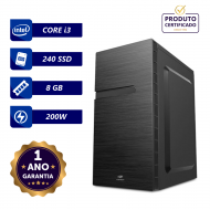 CPU INTEL CORE I3 2.6GHz 8GB 240GB SSD