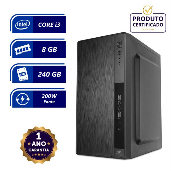 CPU INTEL CORE I3 3.4GHz 8GB 240GB SSD CPU INTEL CORE I3 3.4GHz 8GB 240GB SSD