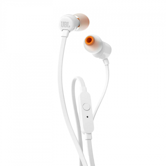 FONE DE OUVIDO INTRA-AURICULAR COM FIO T110WHT JBL BRANCO