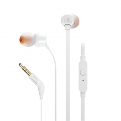 FONE DE OUVIDO INTRA-AURICULAR COM FIO T110WHT JBL BRANCO