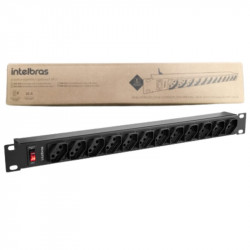 PROTETOR ELETRONICO PARA RACK 12 TOMADAS EPR 212 INTELBRAS 4824301