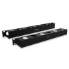 ORGANIZADOR DE CABOS PARA RACK 1U 80MM OCH1U 80 INTELBRAS 4770005
