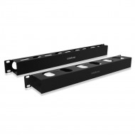 ORGANIZADOR DE CABOS PARA RACK 1U 80MM OCH1U 80 INTELBRAS 4770005