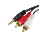 CABO DE AUDIO P2/2RCA CBX-A2RCA30 3 METROS EXBOM CABO DE AUDIO P2/2RCA CBX-A2RCA30 3 METROS EXBOM