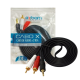 CABO DE AUDIO P2/2RCA CBX-A2RCA30 3 METROS EXBOM CABO DE AUDIO P2/2RCA CBX-A2RCA30 3 METROS EXBOM